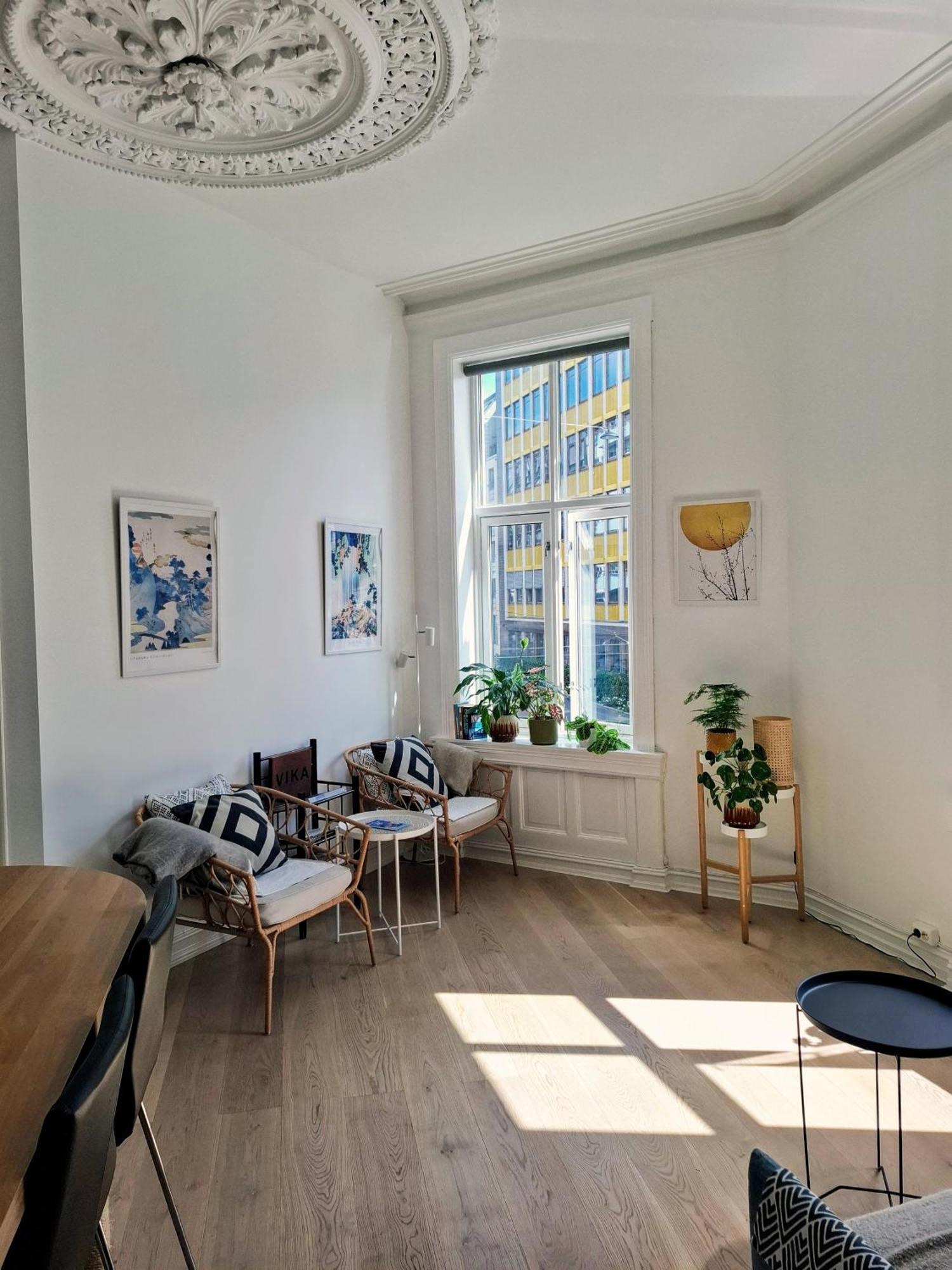 Bright And Charming Apartment From 1878 With View To The New National Museum In Oslo Dış mekan fotoğraf